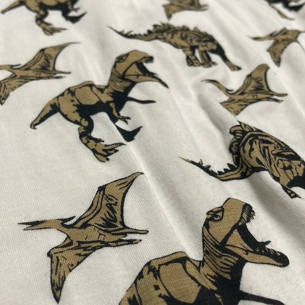 Kate Quinn Varsity Sleeve Dino Romper